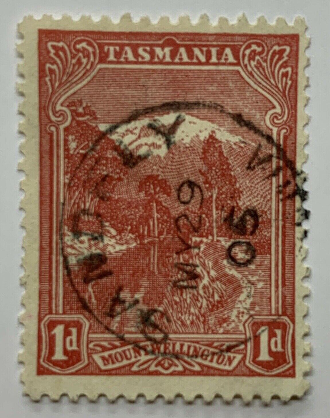 1905 Sandely (lower Longley) Son Cancel On  Tasmania 1d Stamp