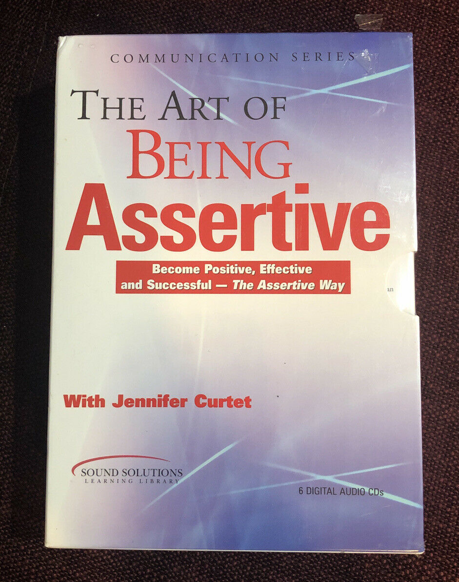 The Art Of Being Assertive - Jennifer Curtet 6 Disc Digital Audio Cd Brand New