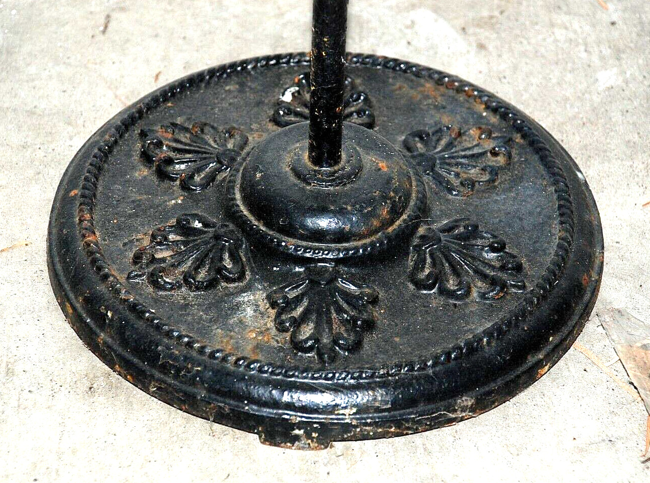 Antique Wrought Iron Bird Cage Stand 63" No Cage Bird Pet Supplies Replacement